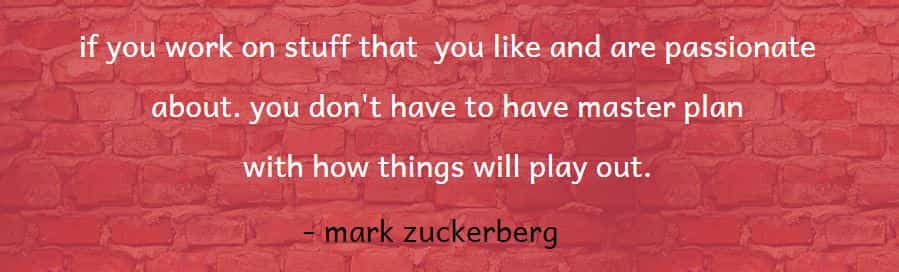mark zuckerberg quote about life and struggles
