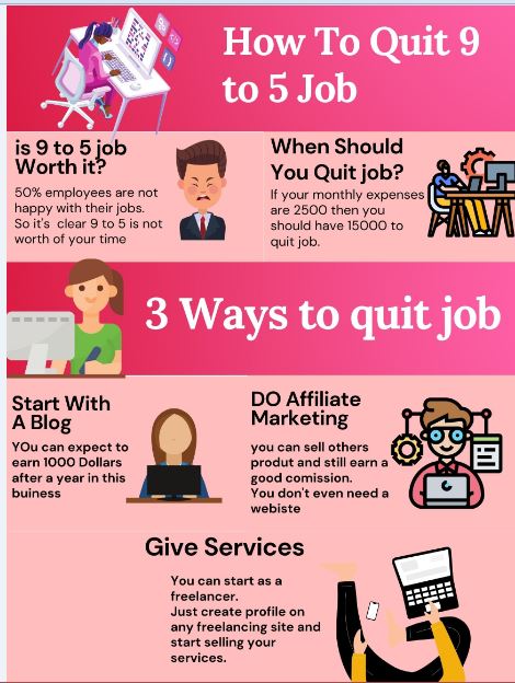 how to quit 9 to 5 job